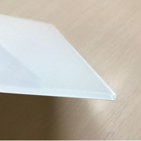 La fábrica de中国Vidrio de seguridad pintado trasero blanco extra claro de 5mm fabricante中国