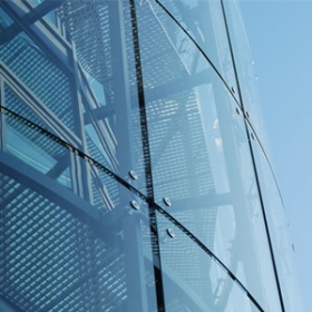 中国8 + 12 + 8低辐射temperiert Isolierglas verwendet毛皮Fassade-Fabrik