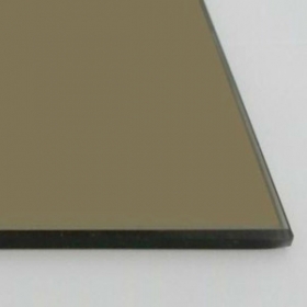 中国浮法玻璃供应商合理价格5.5毫米欧青铜有色浮法玻璃工厂