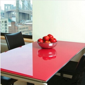 中国中国高质量漆玻璃桌面供应商工厂