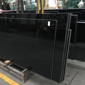 中国安全8mmダクグレ強化ガラス，耐衝撃黒色装飾ガラス8mm工場